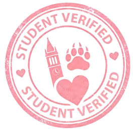 Student verified stamp